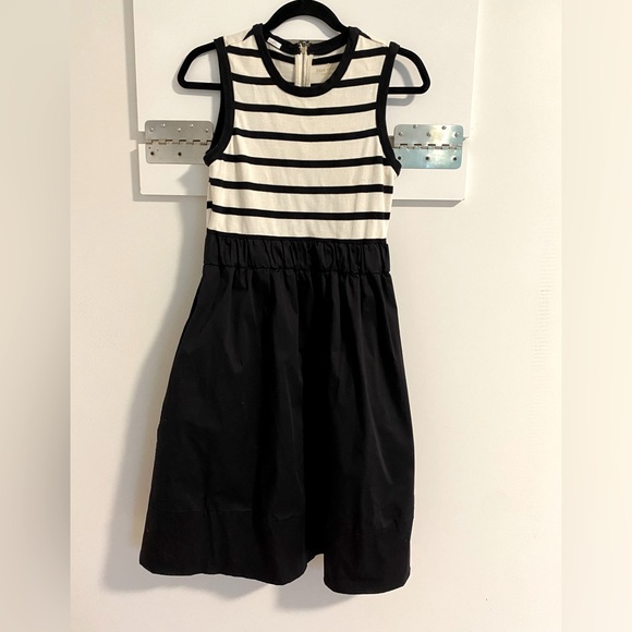 Kate Spade black and white (off-white) tank dress size small - Picture 1 of 4